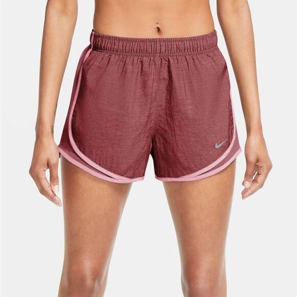 Nike Women's Tempo Dry Core 3'' Running Shorts (Rust Pink) DB4487-691 Size M Nwt - Picture 1 of 5